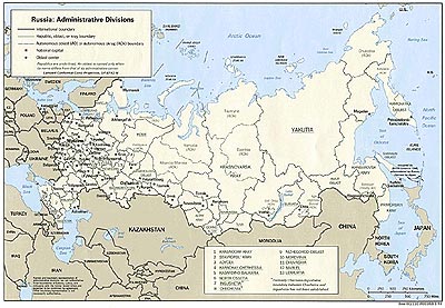 [Country map of Russia]